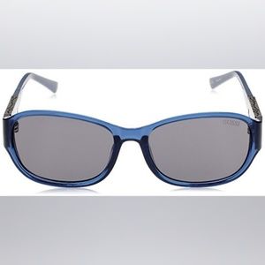 Blue guess sunglasses